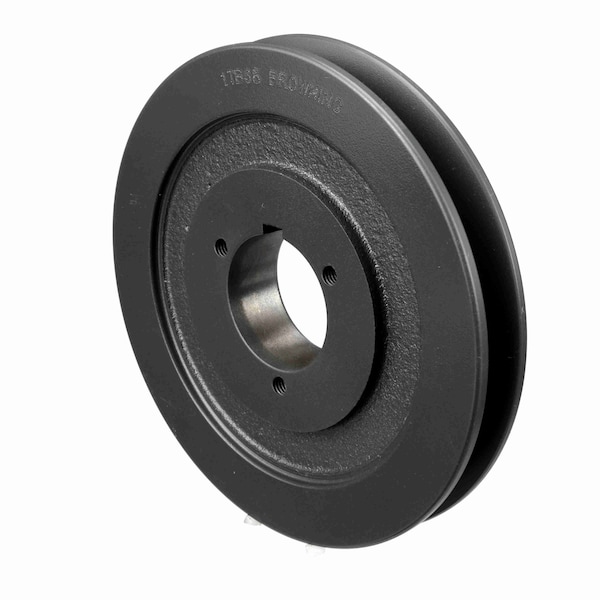 1 Groove Cast Iron Bushed Bore Multiple Sheave, 1TB68